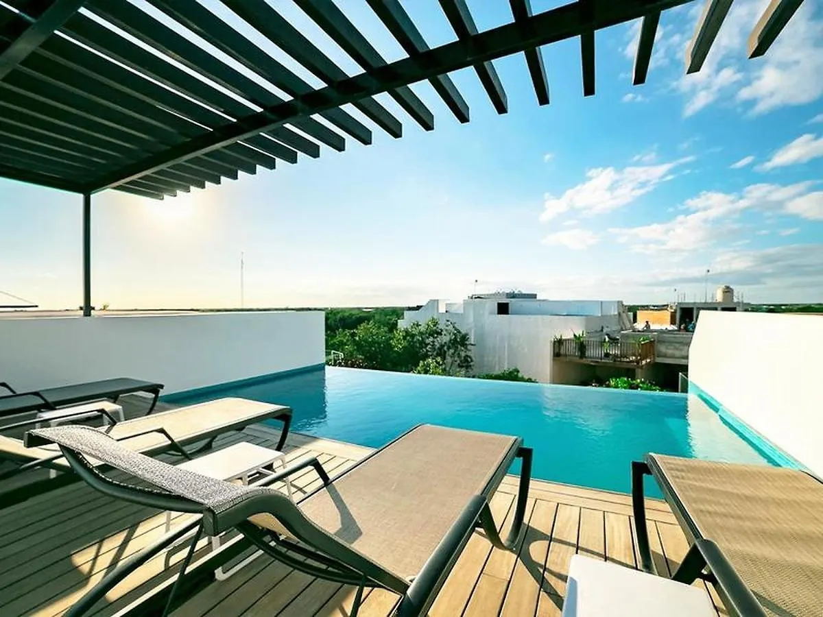 Classy 2 Bedroom Apartment Fully Equipped Up To 5 People At Aldea Zama Tulum Holiday home