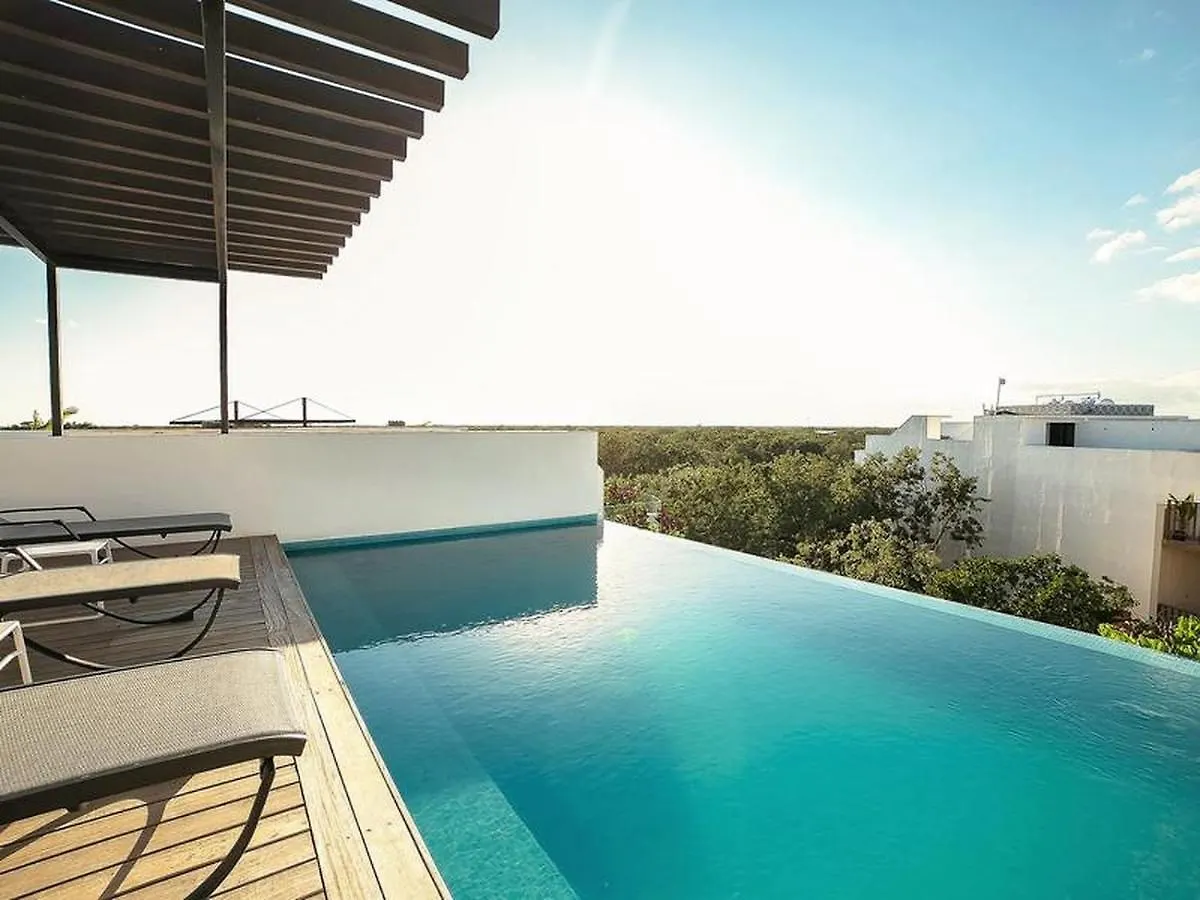 Classy 2 Bedroom Apartment Fully Equipped Up To 5 People At Aldea Zama Tulum