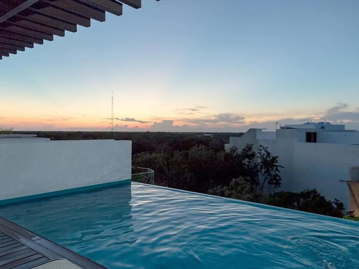 Classy 2 Bedroom Apartment Fully Equipped Up To 5 People At Aldea Zama Tulum Mexico