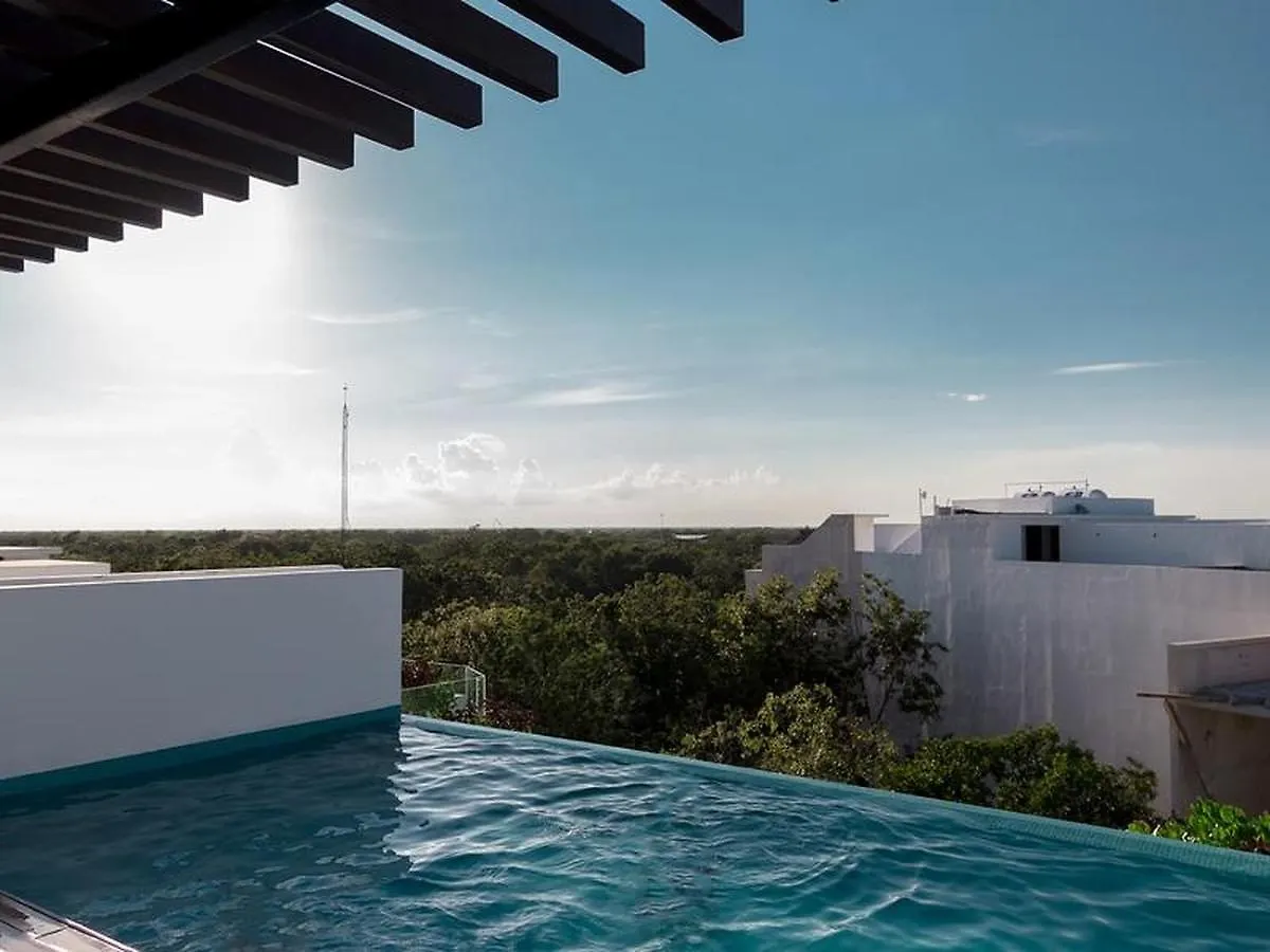Classy 2 Bedroom Apartment Fully Equipped Up To 5 People At Aldea Zama Tulum 0*,  Mexico