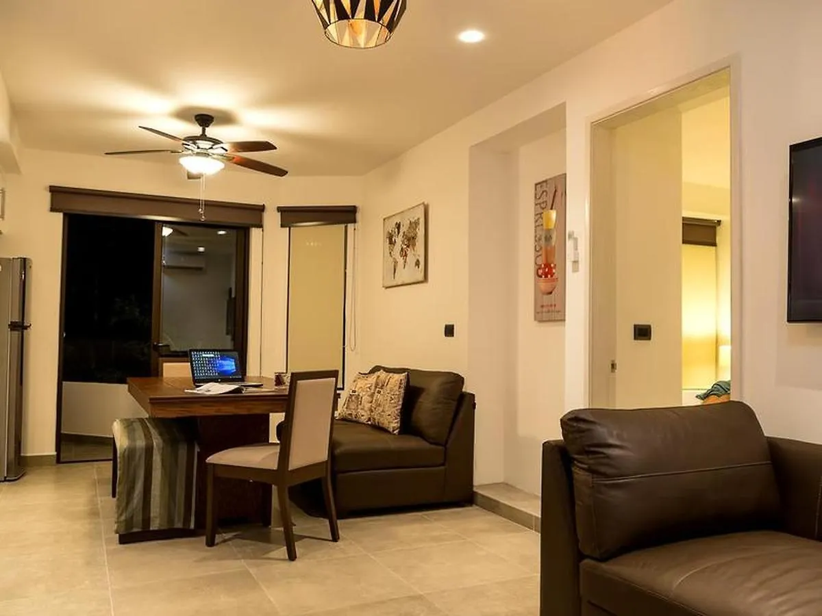 Classy 2 Bedroom Apartment Fully Equipped Up To 5 People At Aldea Zama Tulum Dom wakacyjny